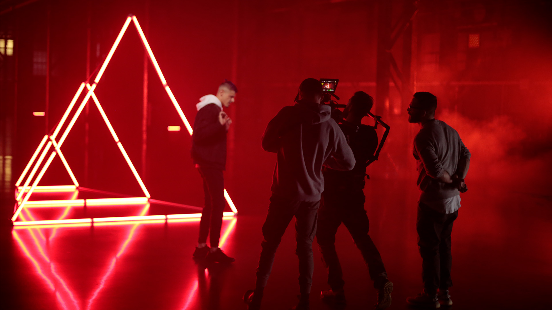 Kraft Pictures Filmteam Düsseldorf am Set